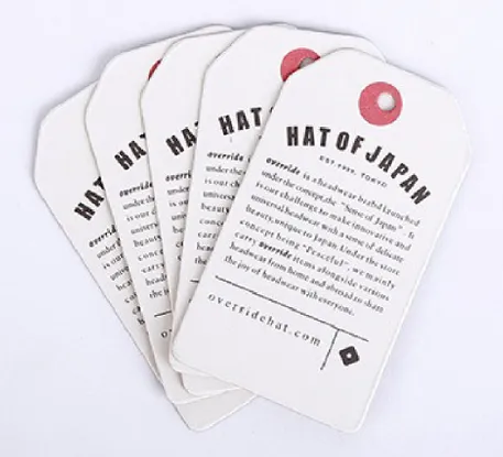 Nhãn Quần Áo Mới Tối Giản, Danh Sách Sản Phẩm, Thẻ Quần Áo Tùy Chỉnh, Thẻ Treo C1s Bảng Hộp Giấy Ngà Trắng