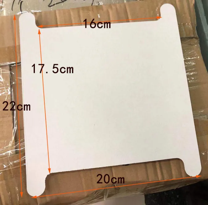 Các tông lưu trữ ruy băng, các tông trống một mặt phủ giấy ngà voi Fbb
