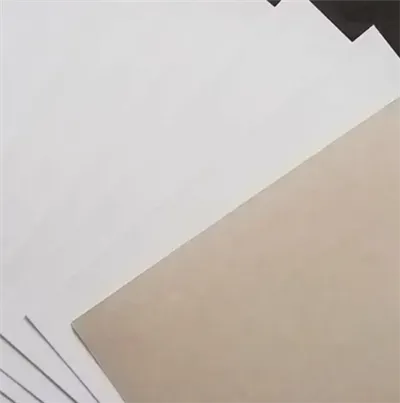 Recycled White Duplex Paper Board With Grey Back