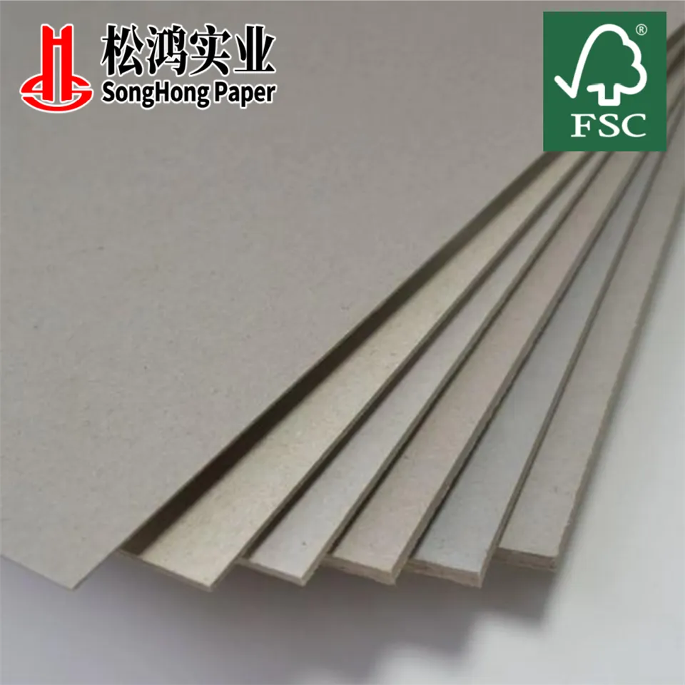 Các tông màu xám hai mặt không tráng phủ để làm hộp sang trọng